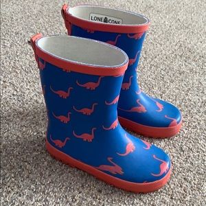 Lone Cone Toddler Dinosaur Rain Boots 10